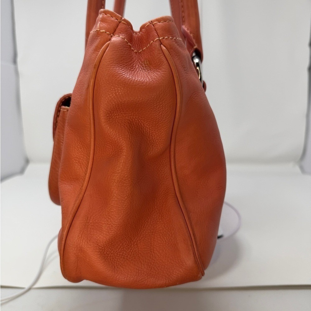 Marc Jacobs Peach Satchel Bag with suede interior - Picture 7 of 16